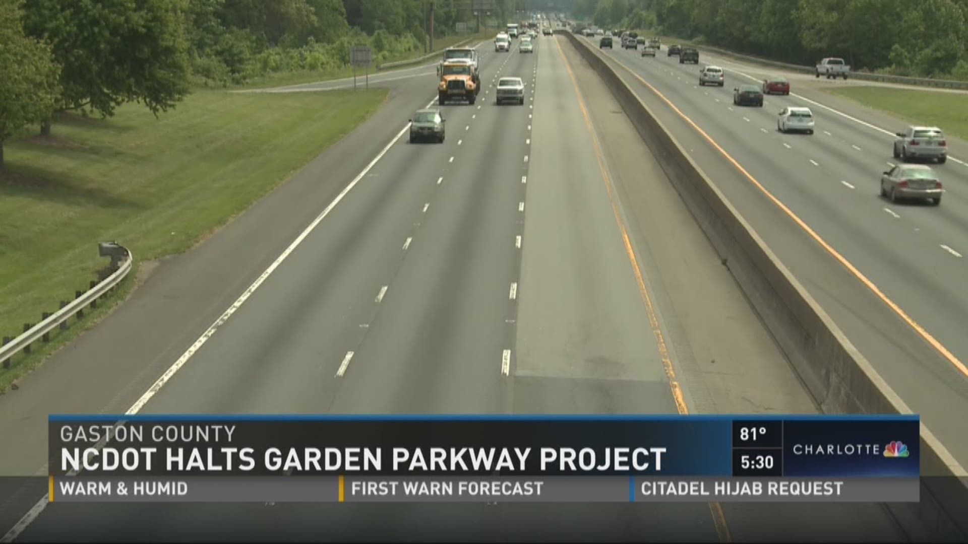 The NCDOT has pumped the brakes on a proposed multi-million dollar highway project.