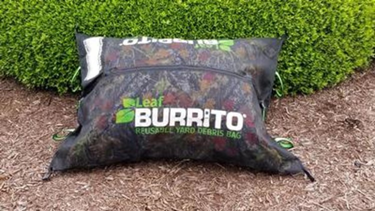 Leaf burrito: Charlotte invention helps with yard waste and helps the environment in the process