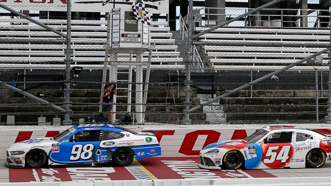 Chase Briscoe Earns Emotional Win Over Kyle Busch At Darlington | Wcnc.com