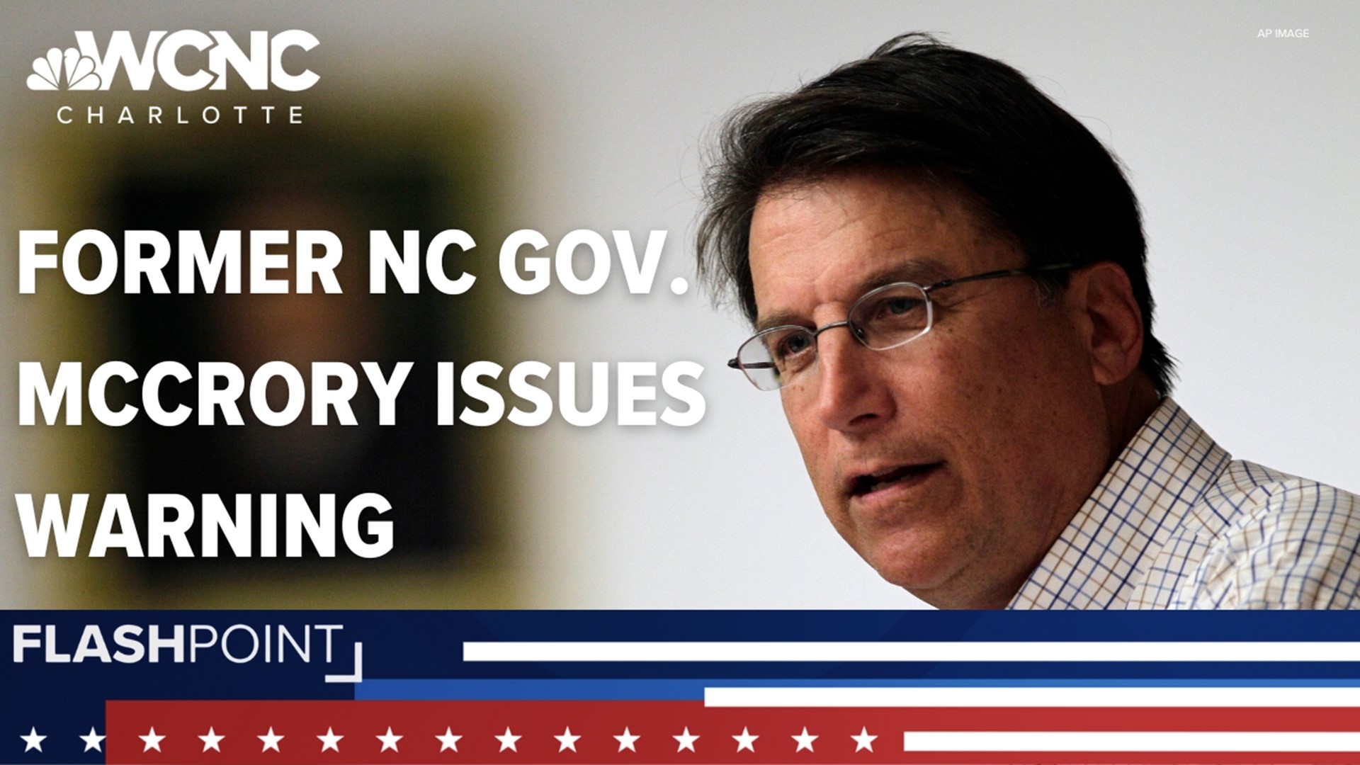 Former North Carolina Gov. Pat McCrory says voters should move beyond President Joe Biden and Donald Trump in the 2024 election.
