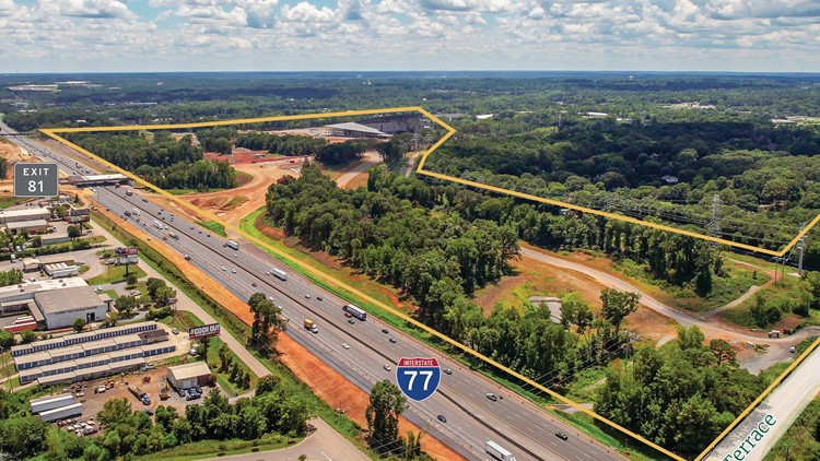 Land where failed Panthers facility would have been built in Rock Hill now listed for sale
