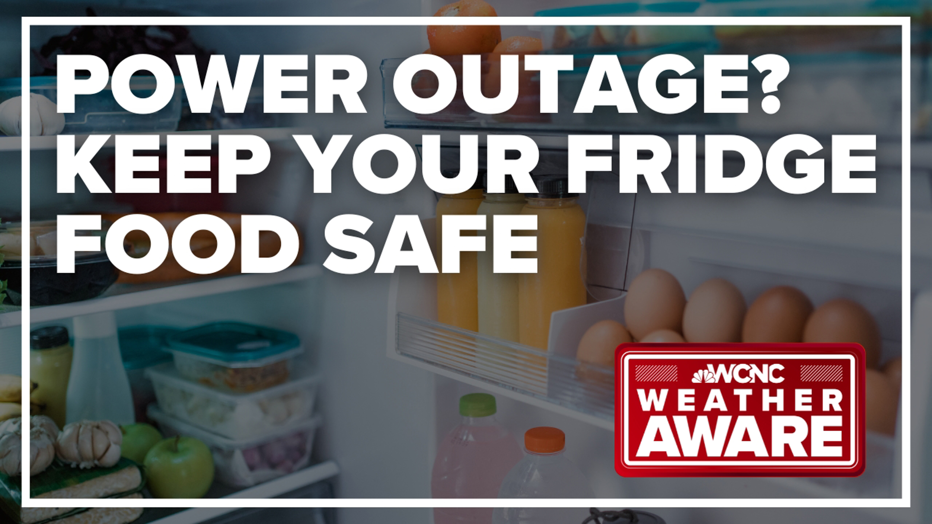 According to the FDA, keep your fridge and freezer doors closed for as long as possible.