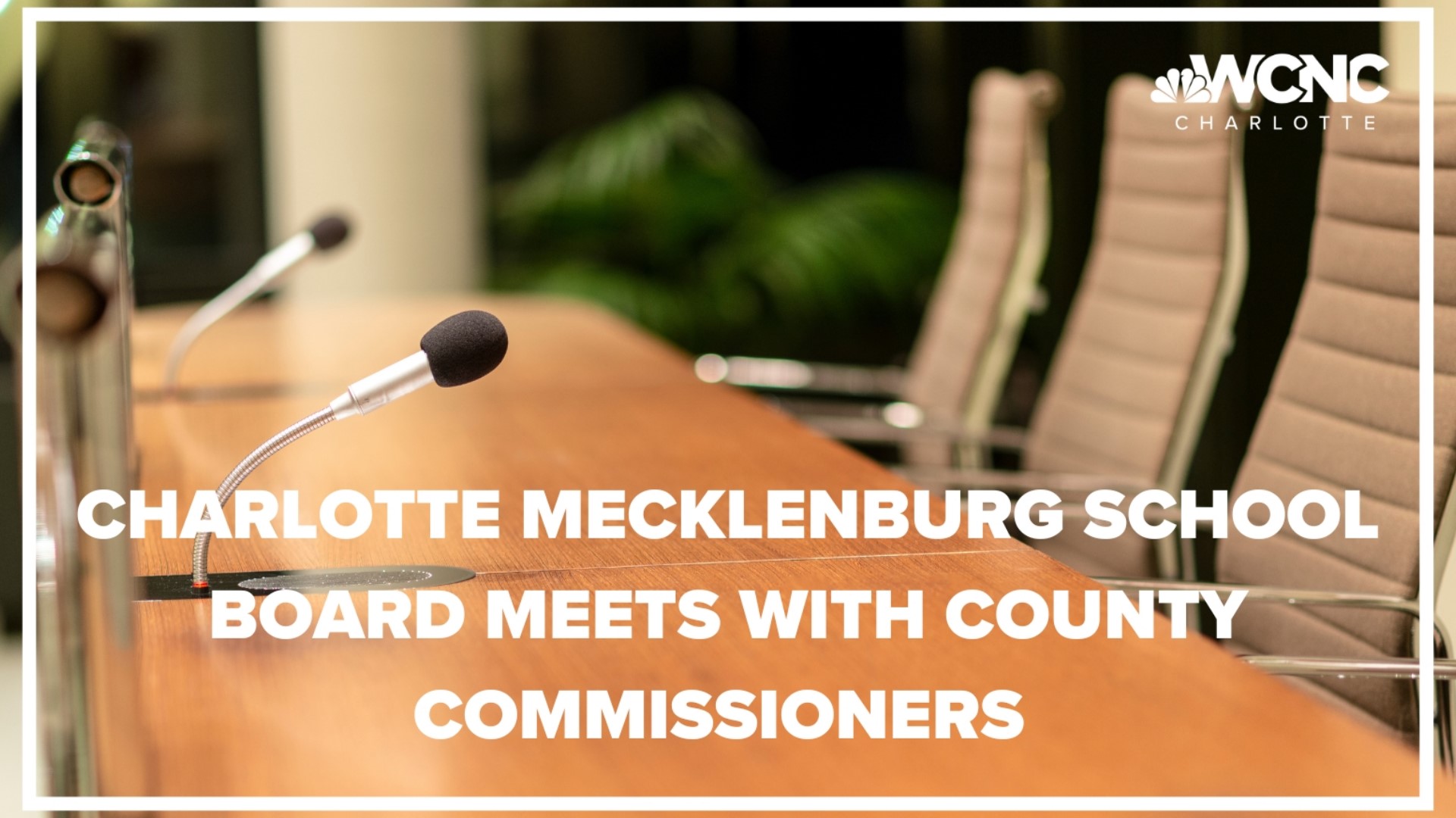 The Mecklenburg County Board of County Commissioners and CMS school board have historically been at odds with each other over school funding.