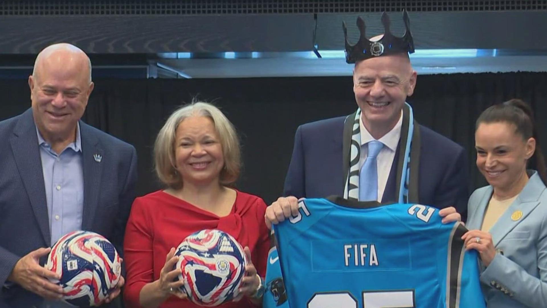Charlotte will see some of the world's top soccer players kick in for the FIFA Club World Cup in the summer of 2025.