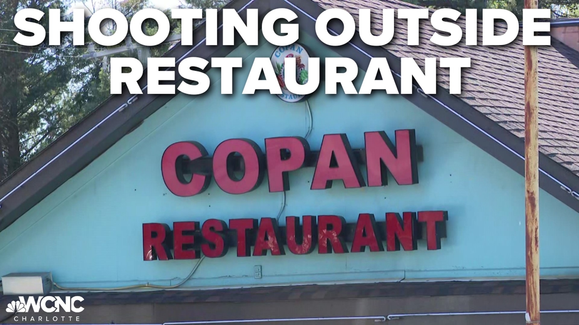 The incident happened in the parking lot of the Copan Restaurant on Sharon Amity Road.