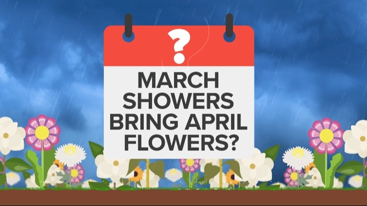 April showers bring May Flowers?
