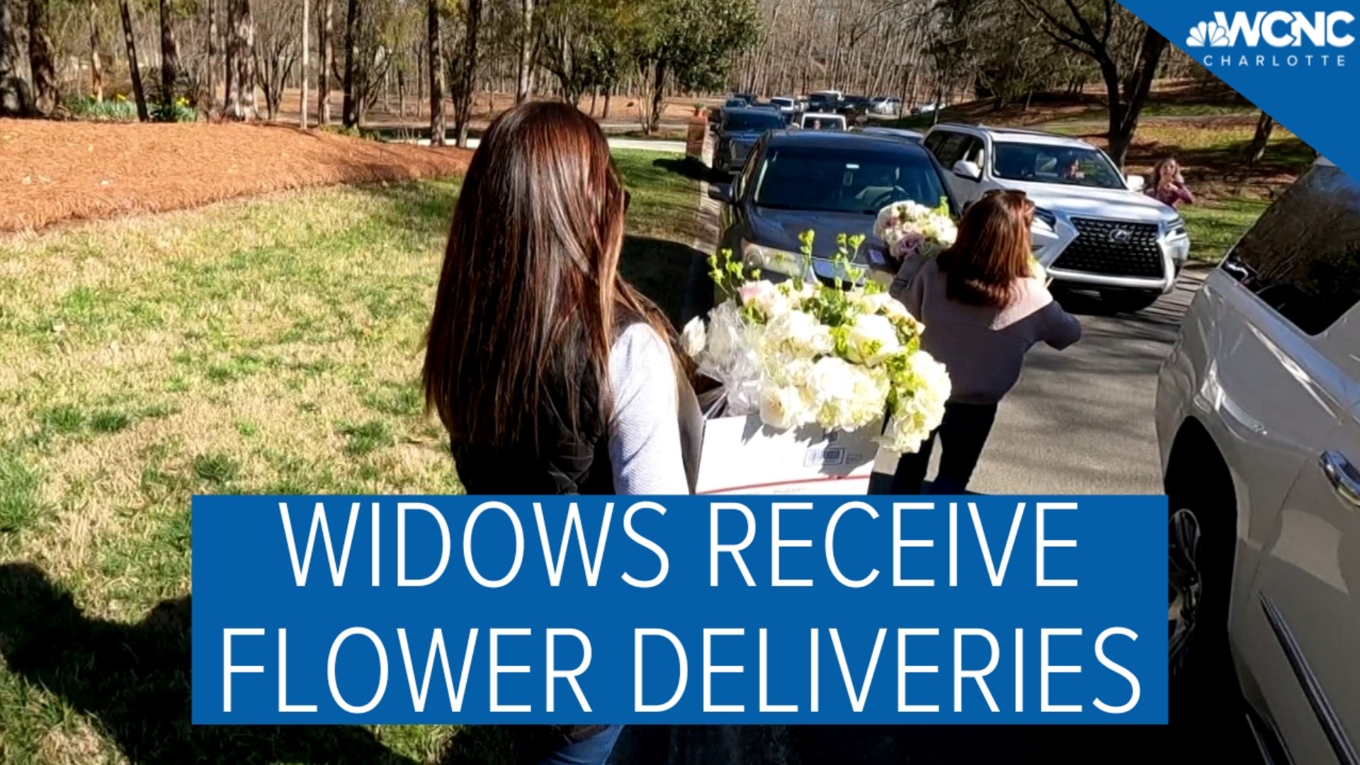 Hundreds of widows across Charlotte got special deliveries Tuesday thanks to what’s called the Valentine's Day Widow Outreach project.