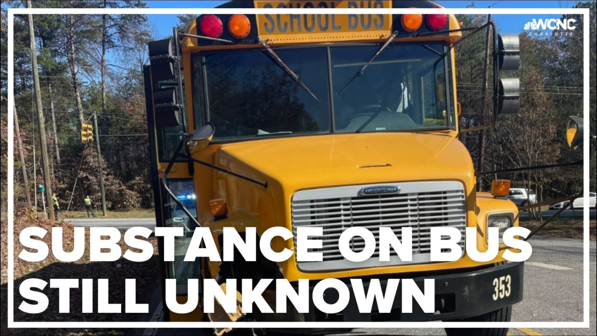 The investigation into a mysterious chemical on an Indian Land school bus has been closed