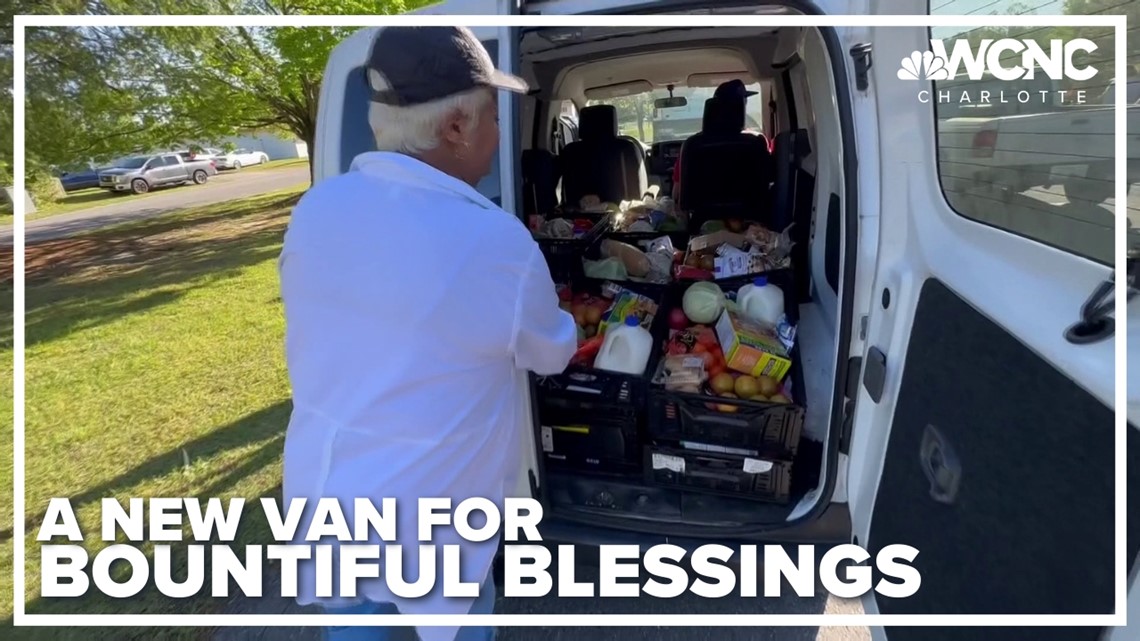 How a new van makes a difference for Bountiful Blessings in Gastonia