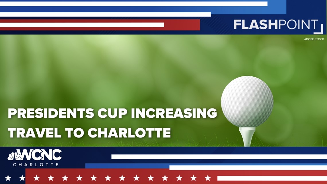 Travelers return to Charlotte during Presidents Cup