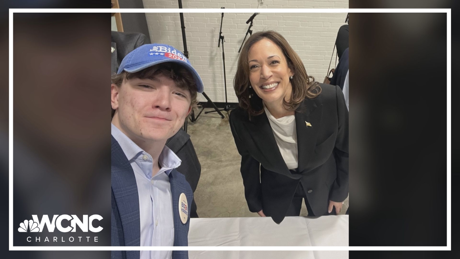 At just 18 years old, Eric Willoughby is in Chicago to represent North Carolina at the Democratic National Convention.