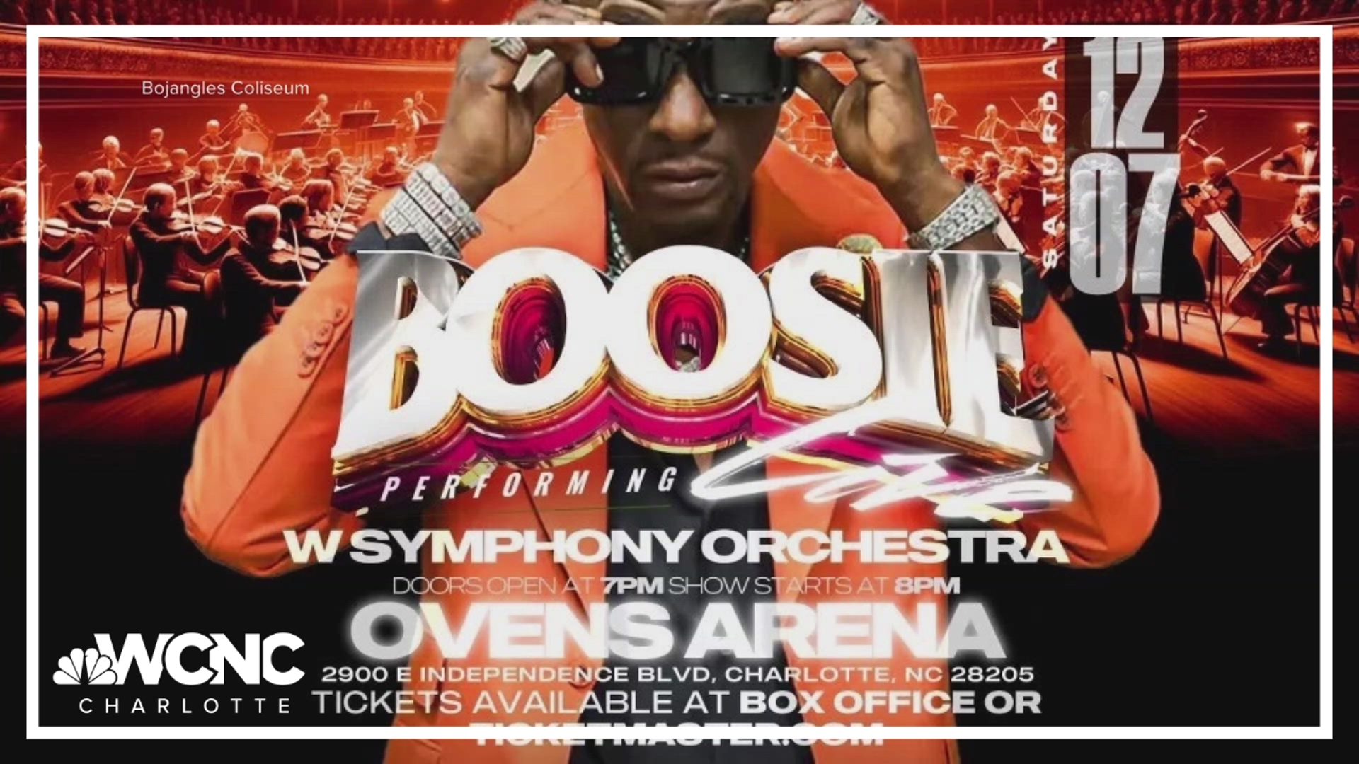 Rapper and hip-hop icon Boosie is coming to Charlotte, and he's mixing things up.