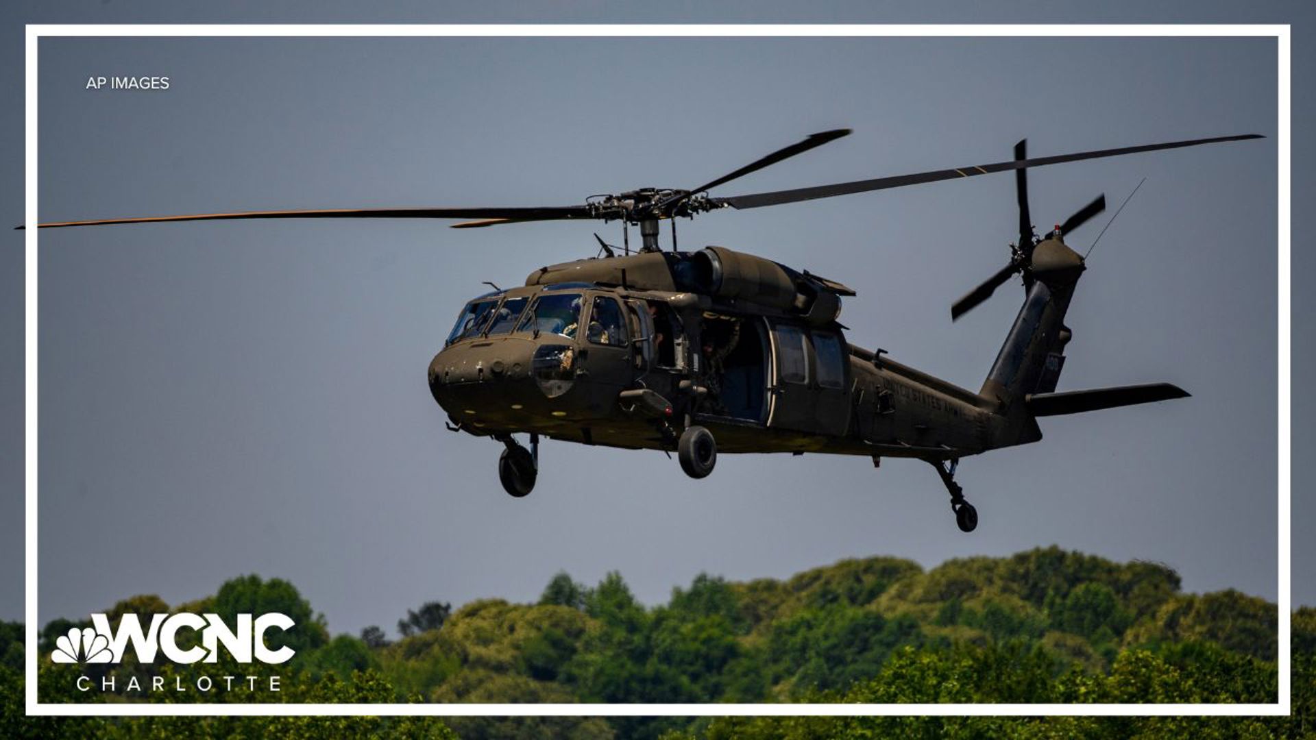 Major General Todd Hunt of the North Carolina National Guard confirms and explains an incident where a helicopter blew away Helene storm relief supplies.