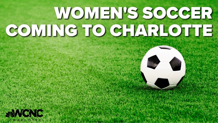 Charlotte named charter city for women's soccer league