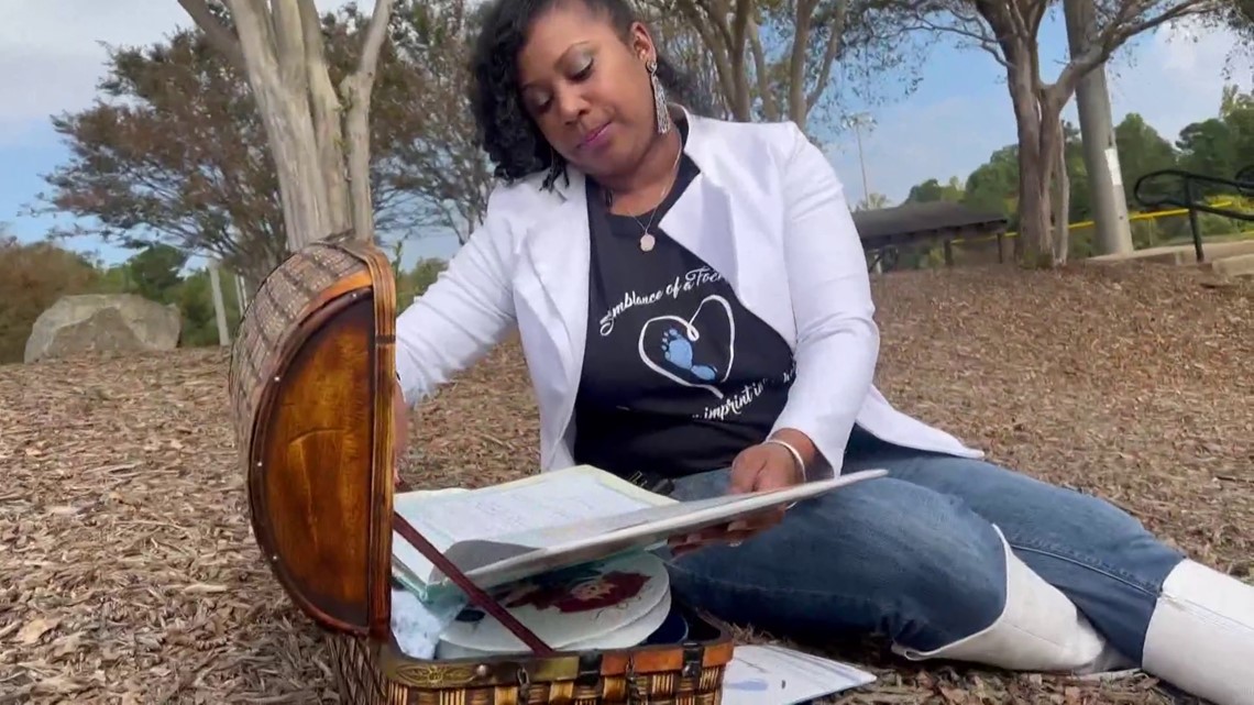 Charlotte mother hopes to inspire others facing death of her baby