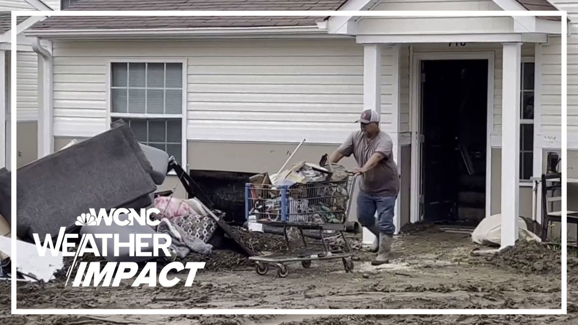 Cleanup efforts are underway in Boone as residents and businesses try to salvage everything they can after the catastrophic flooding caused by Hurricane Helene.