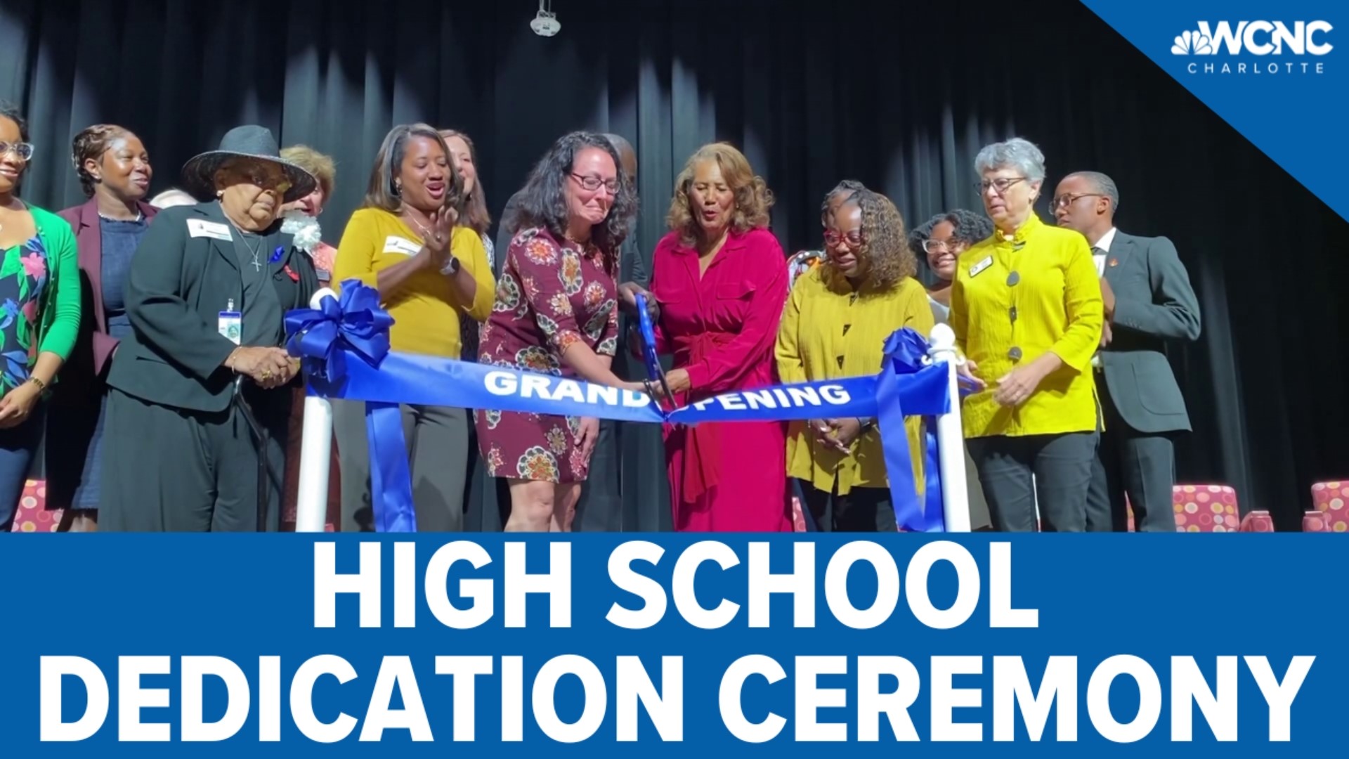 West Charlotte High School holds dedication ceremony | wcnc.com