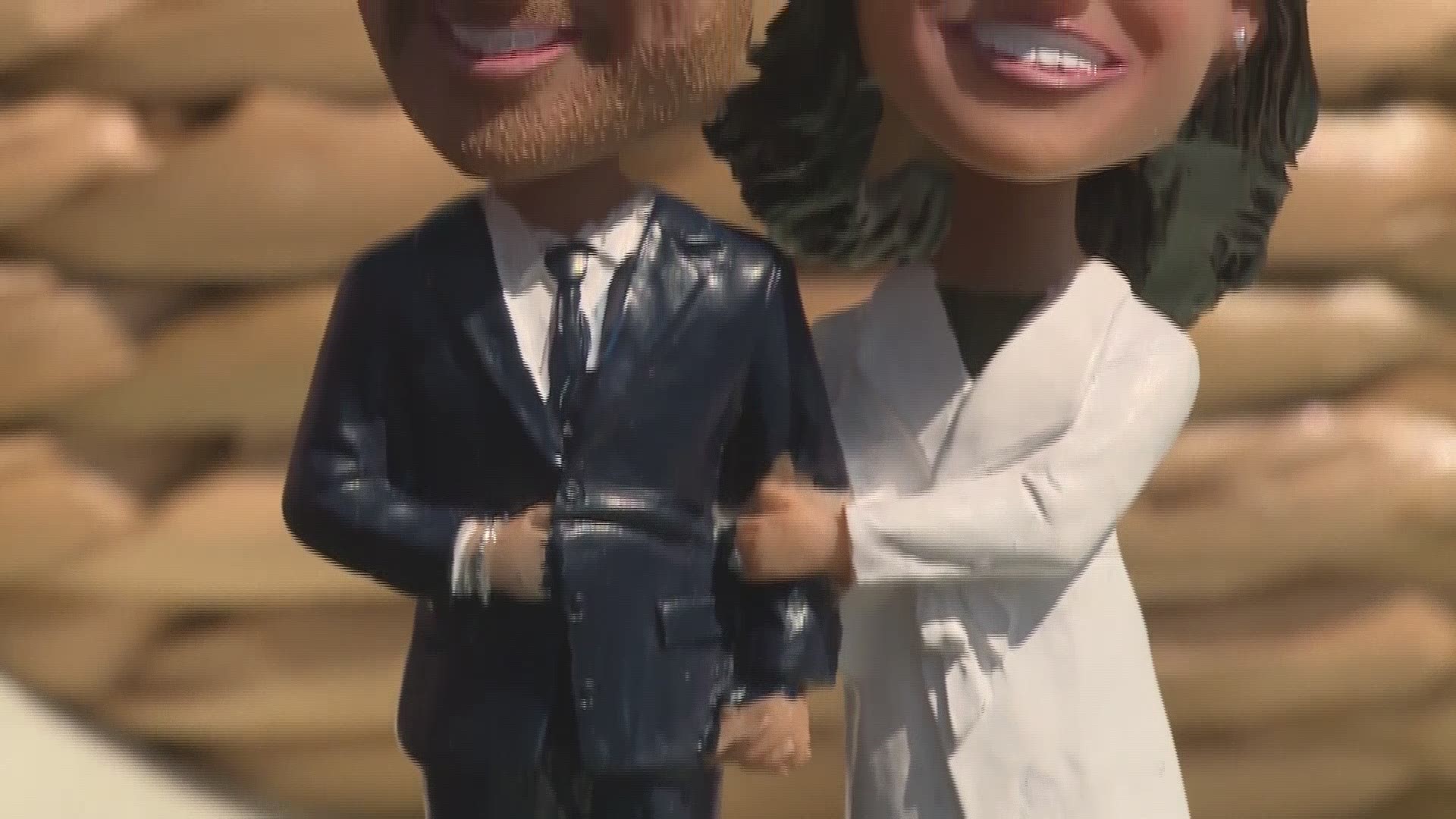 The Greensboro Grasshoppers are celebrating the Royal Wedding by giving away bobbleheads of the Royal couple.