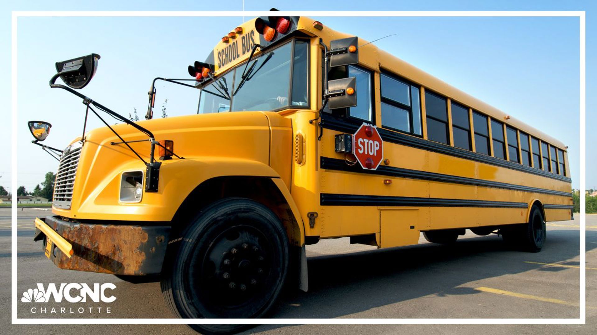 Three students suffered minor injuries in a bus crash at Independence High School on Tuesday, district officials said.