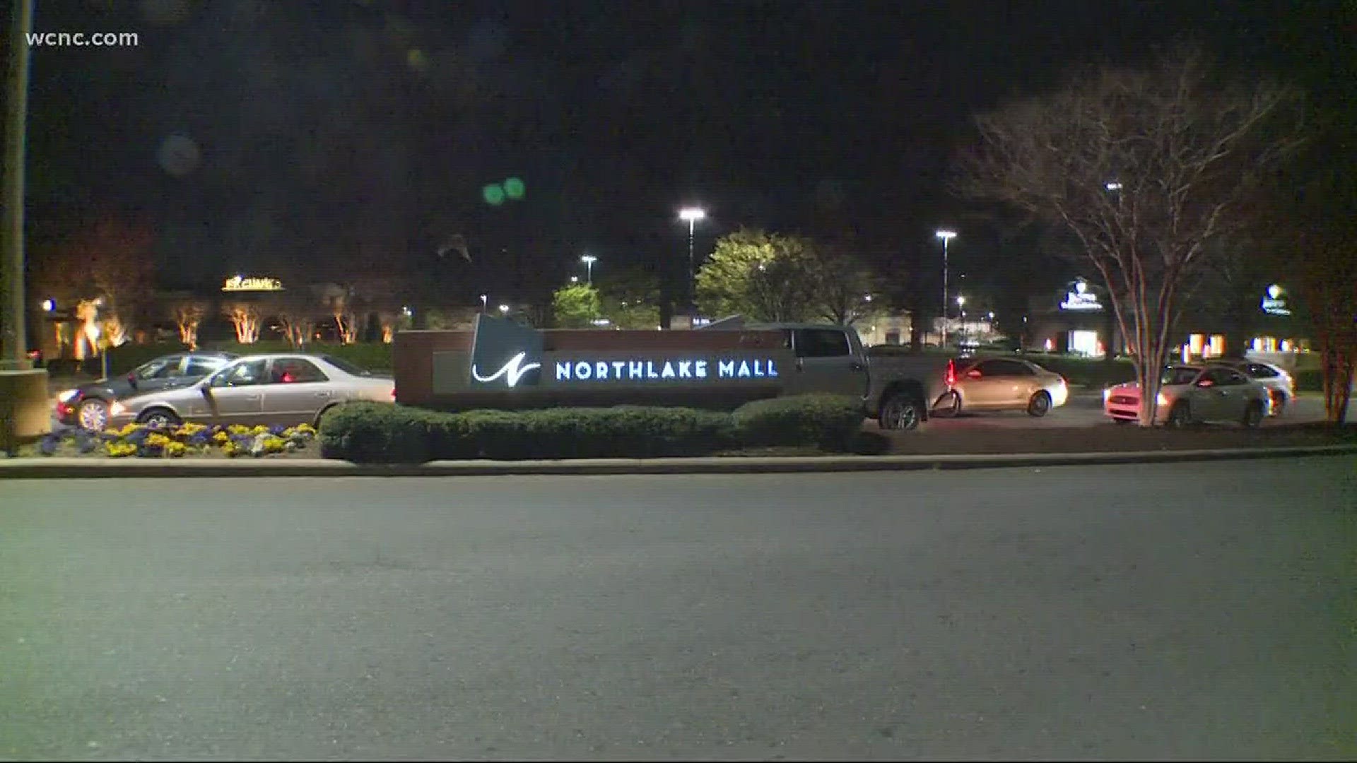 CMPD responded to a call of shots fired near Northlake Mall Saturday night.