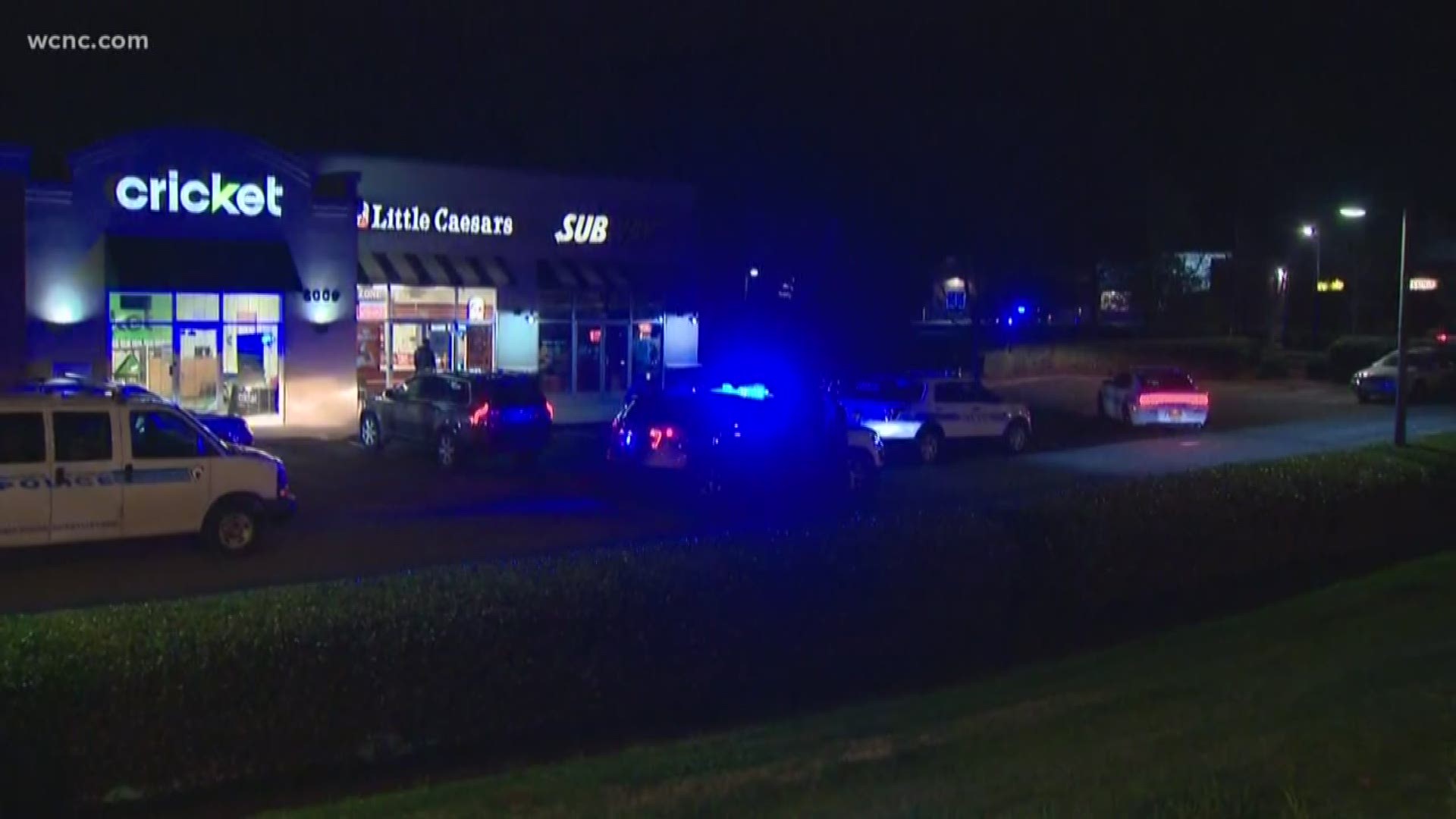 The robbery happened just before 10 p.m. at the location near Beatties Ford Road and Sunset Road.