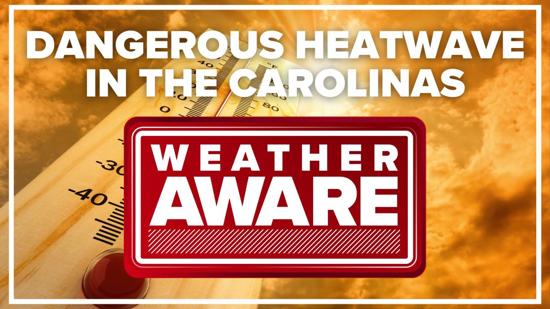 The Carolinas will be pushing 100 degrees all week and it's going to feel even hotter in the Charlotte area. Here's the latest from Larry Sprinkle & Chris Mulcahy.