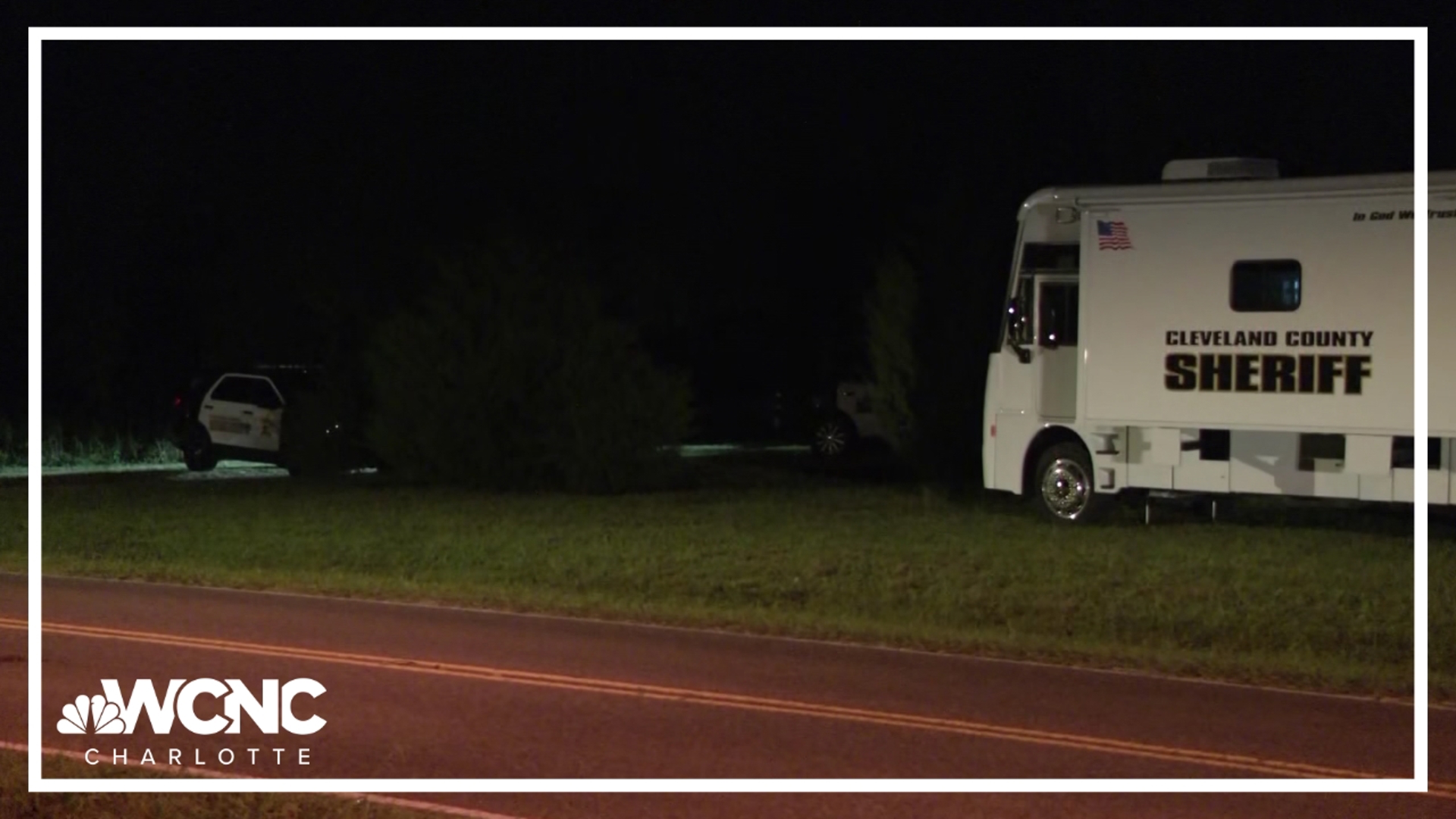 Multiple agencies are investigating a scene in Cleveland County.