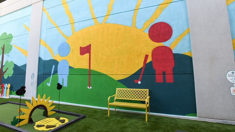 Levine Children’s Hospital is getting a new putting green for patients