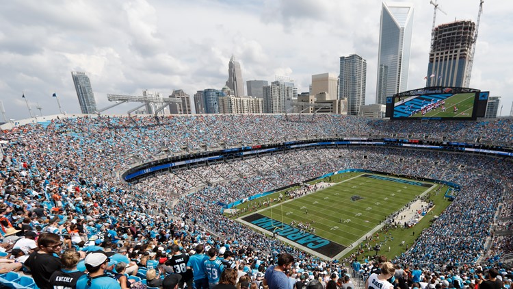 game at bank of america stadium today