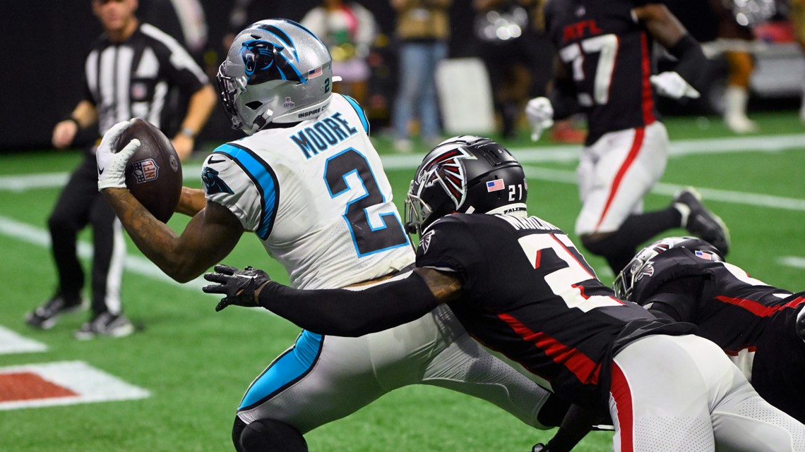 Falcons vs Panthers Week 10 TNF thread: DJ Moore's helmet tossing revenge  game - Niners Nation