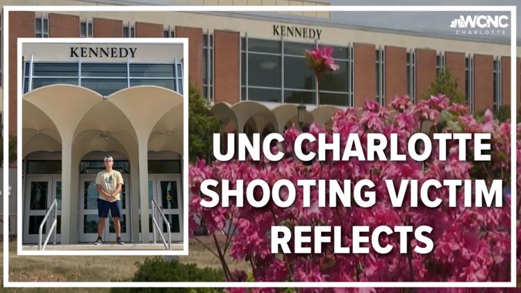 UNC Charlotte shooting victim reflects on time since the tragedy