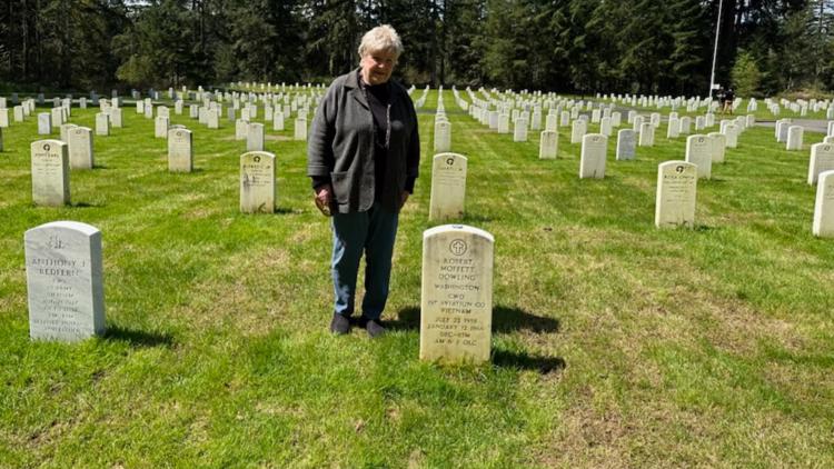 Grave mistake: Army widow discovers burial plot next to her husband was given to someone else