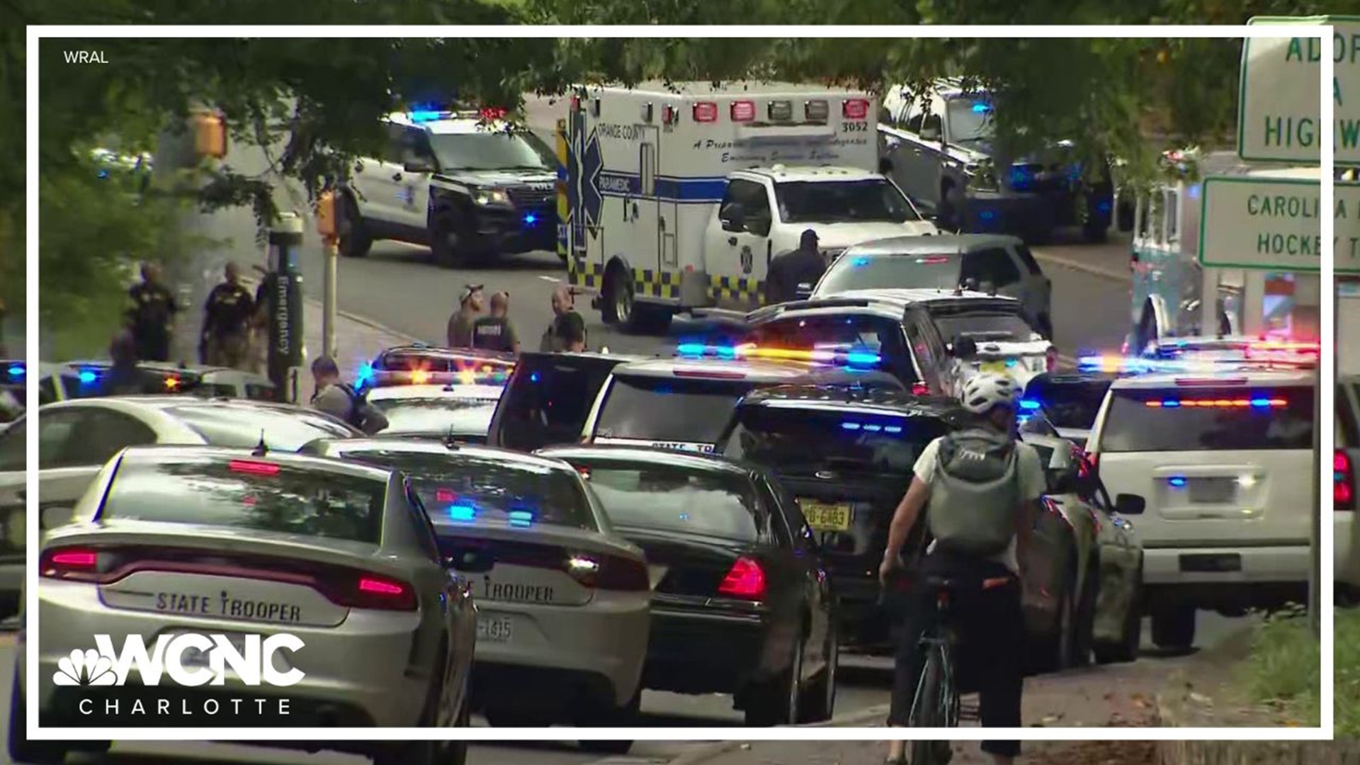 One faculty member was killed by the shooter on Monday afternoon. The suspect is in custody.