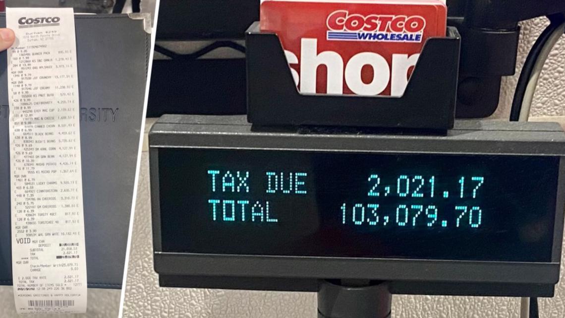 North Carolina Costco bill over 100K Here's why