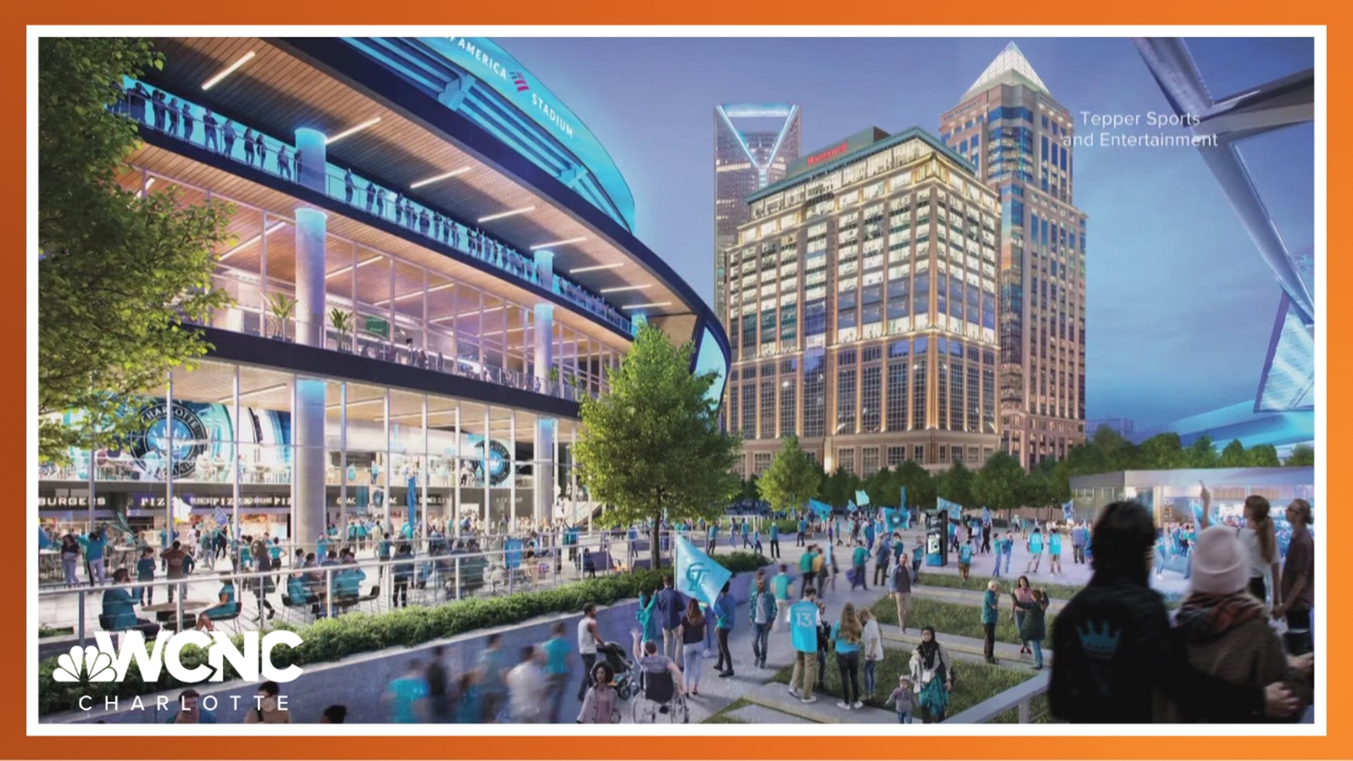 Tepper Sports & Entertainment announced plans for major renovations at Bank of America Stadium Monday, saying the decades-old venue "needs to evolve."