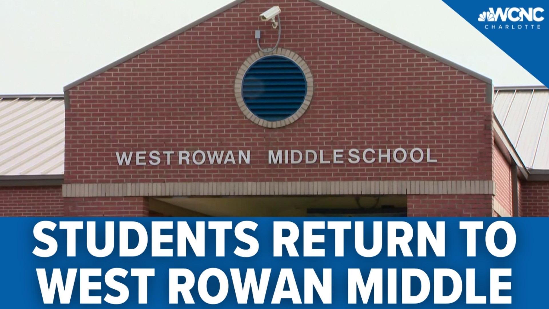 Students at West Rowan Middle School returned to in-person learning after mold was found in the HVAC system last month.