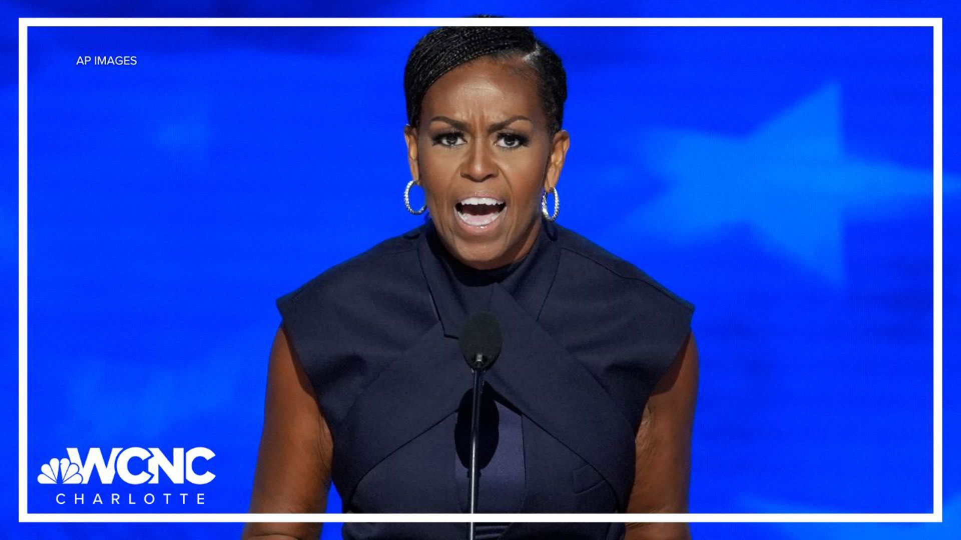 Former President Barack Obama and Michelle Obama energized millions more on Harris’ behalf inside the United Center in Chicago.