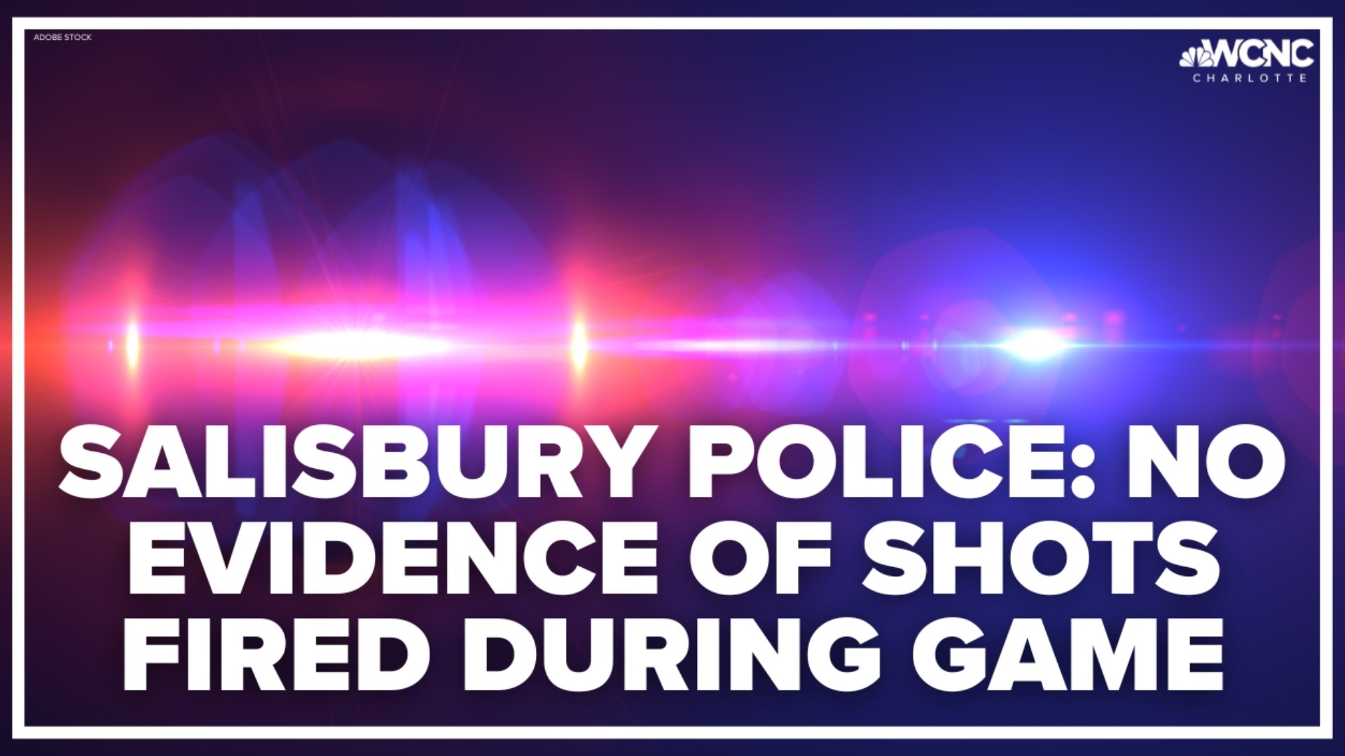 Salisbury Police were unable to find any evidence of gunshots or guns.