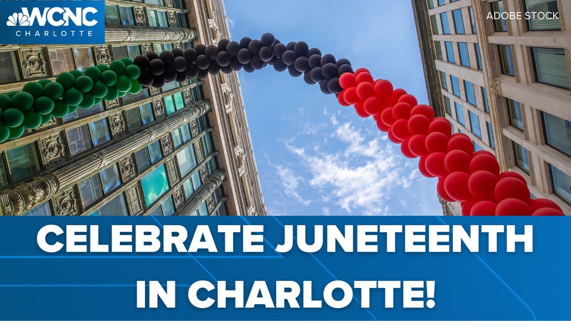 There are plenty of opportunities to celebrate Juneteenth in and around the Charlotte area this weekend.