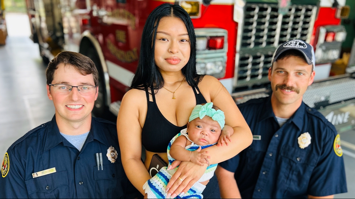 Firefighters Reunite With Baby Delivered at 22 Weeks