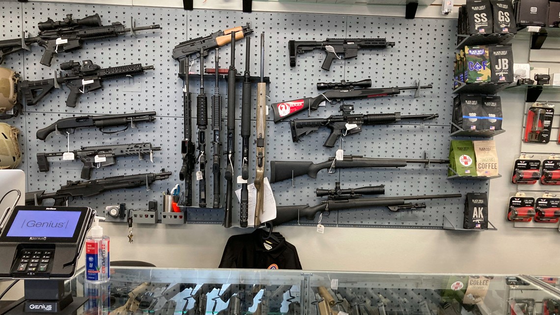 20 guns stolen from south Charlotte gun store
