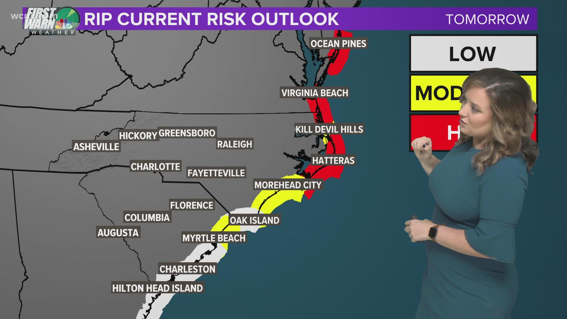 As we track what's left of Nicholas and three other areas, the WCNC weather team takes a look at local impacts.