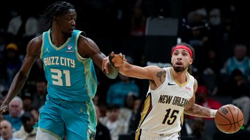 Gordon Hayward scores 24 points as hot-shooting Hornets hold off Scottie  Barnes, Raptors 119-116