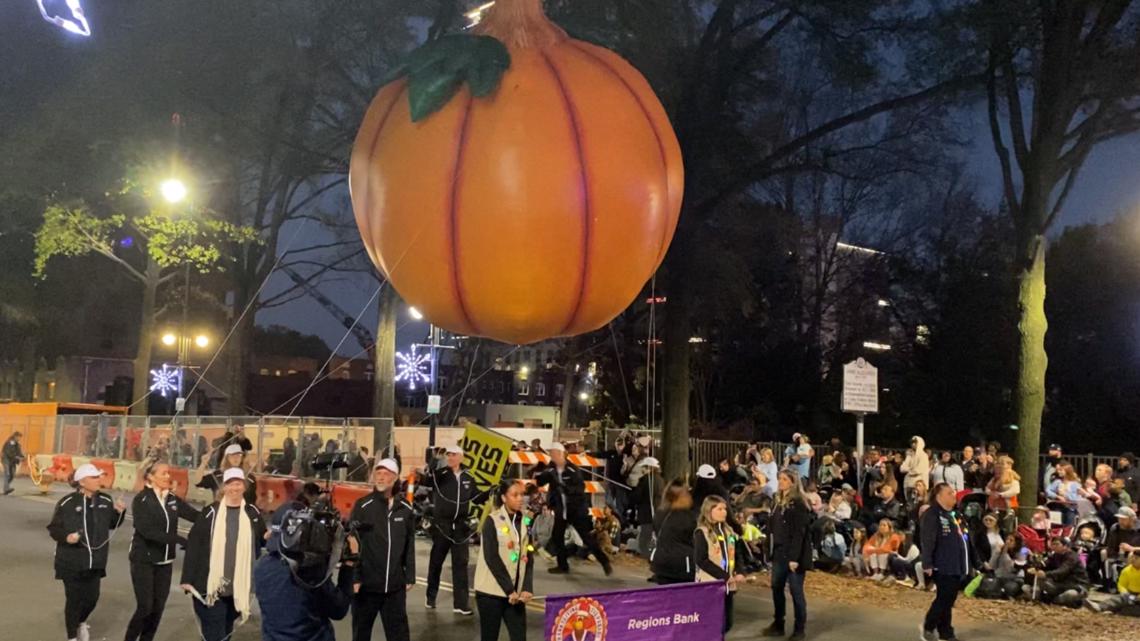 Thanksgiving parade held in Uptown Charlotte, N.C.