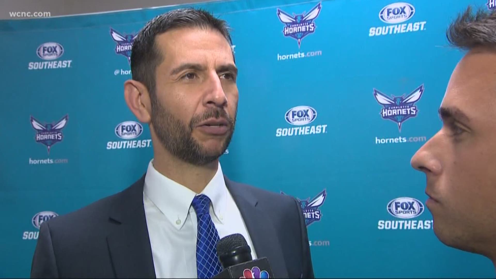 New Hornets coach talks to NBC Charlotte
