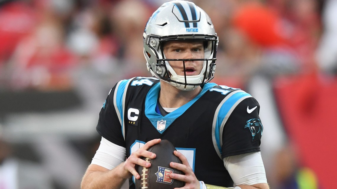 Sam Darnold has been good with the Panthers, but he's no Cam Newton 