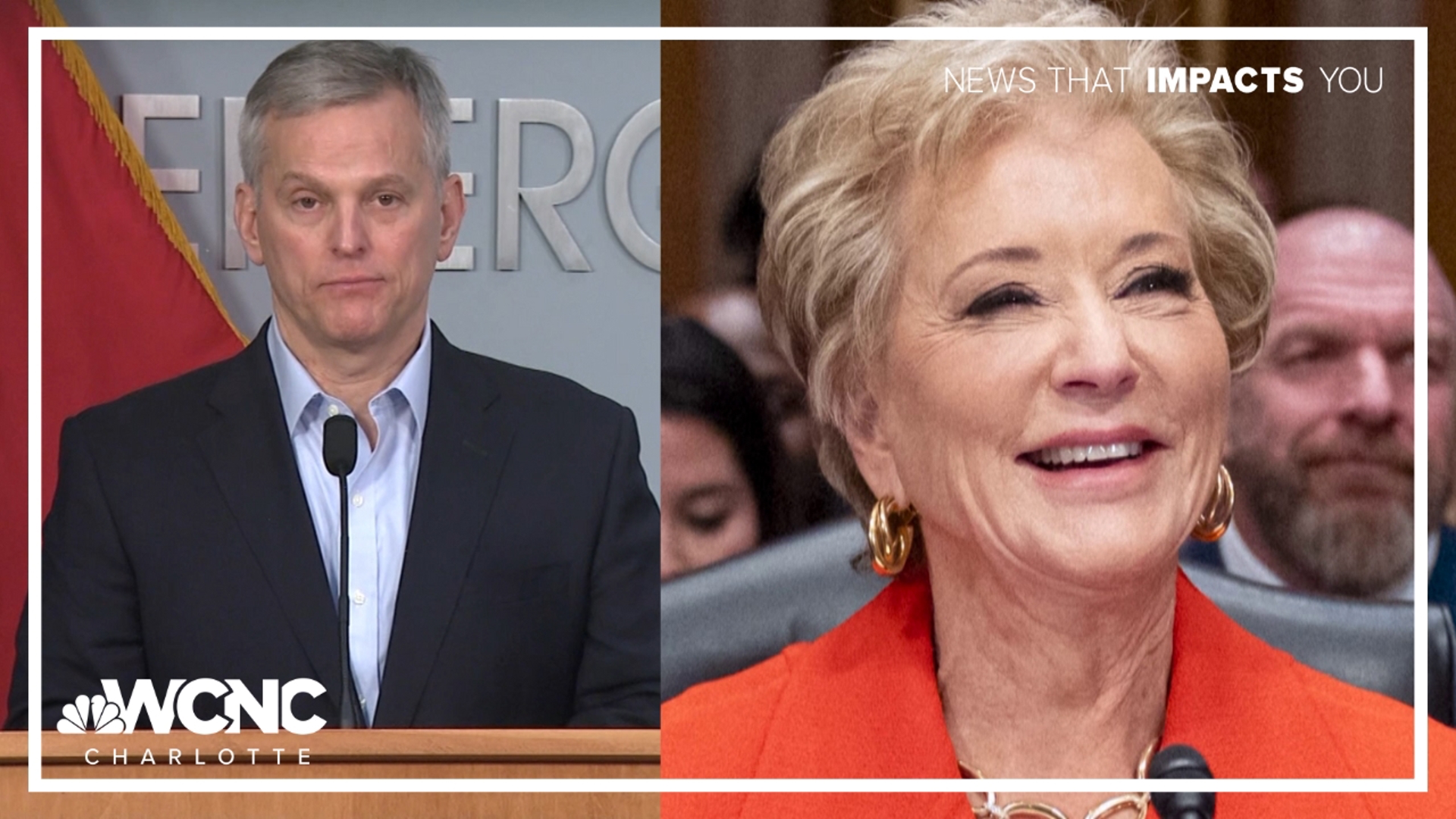 wcnc.com - Matthew Ablon (WCNC) - We should be reducing barriers' | NC governor calls on McMahon to reverse policy reclassifying health care degree programs