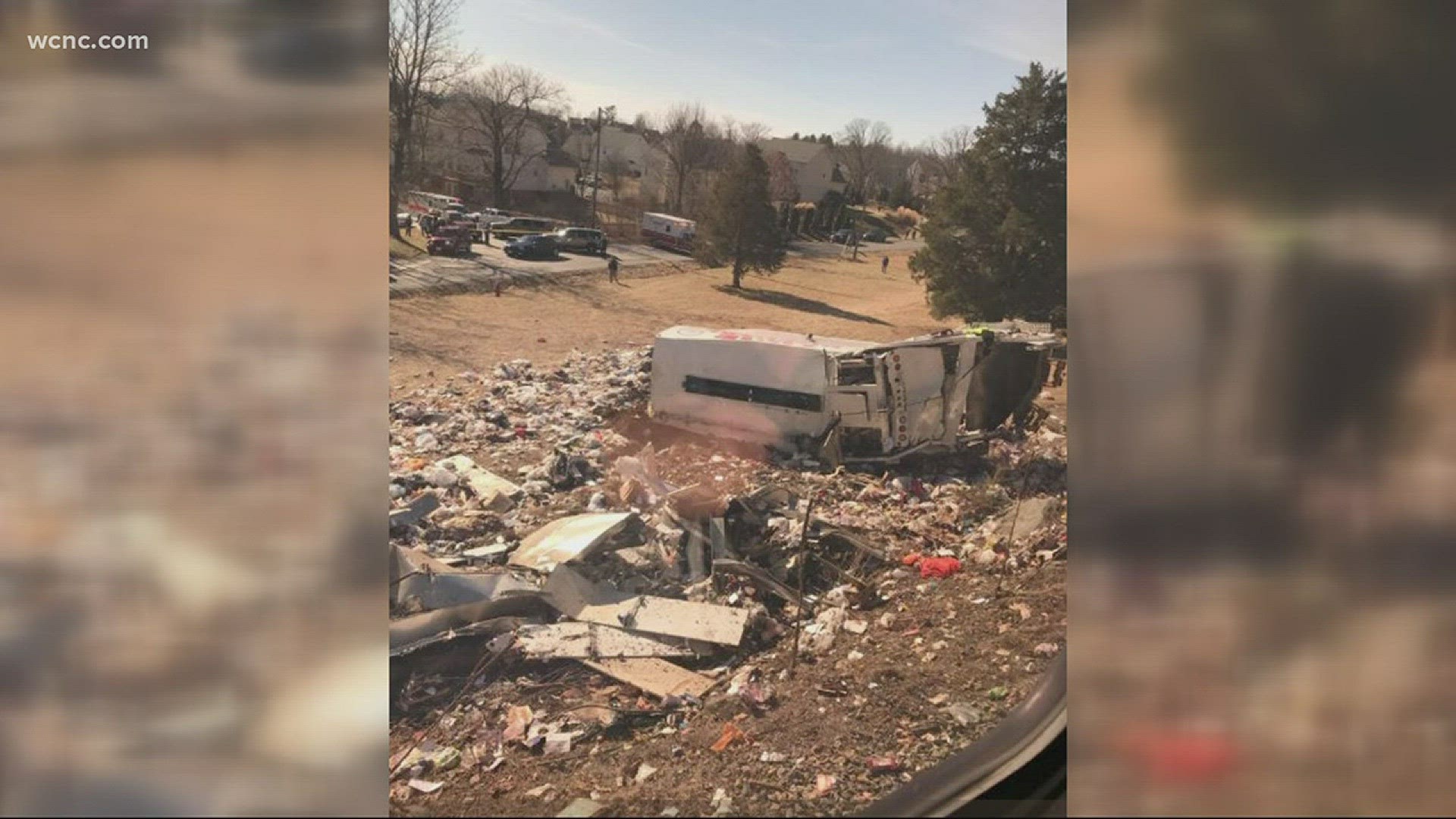 A train carrying several Republican lawmakers to a retreat in West Virginia collided with a truck in Virginia Wednesday.