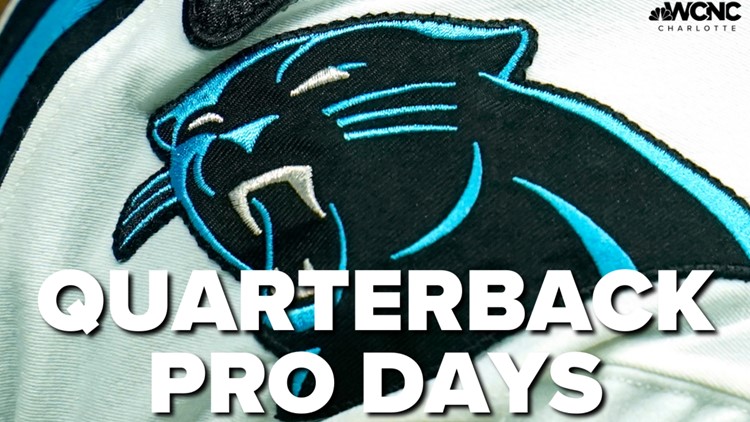 Panthers go big for Stroud, Young Pro Days