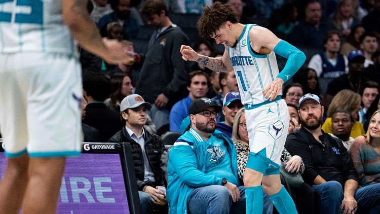 X-ray on LaMelo Ball's ankle negative, Hornets star still out after latest injury